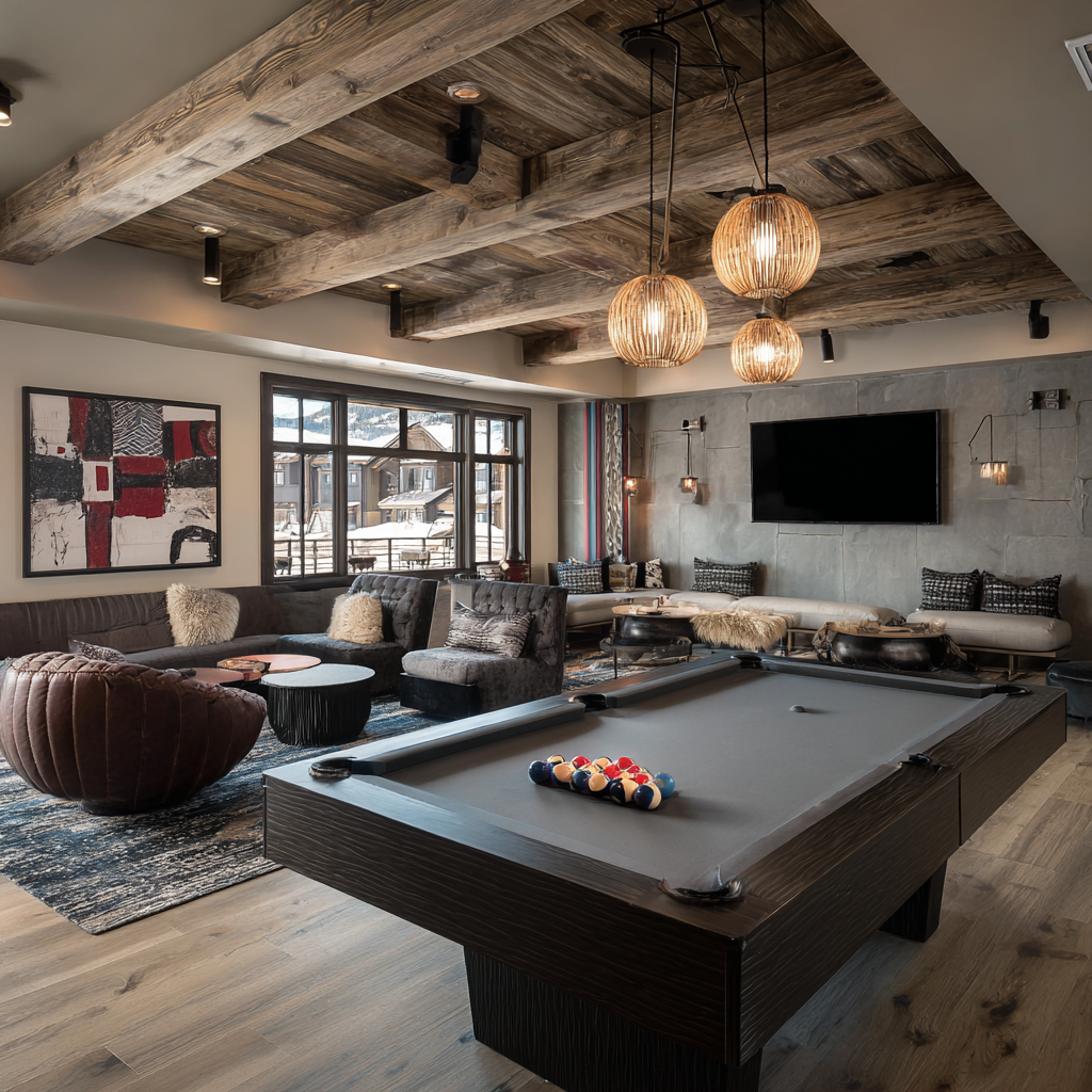 Serene spa therapy room